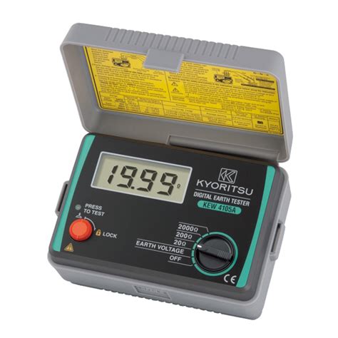 Kewtech Kew A Digital Earth Resistance Tester