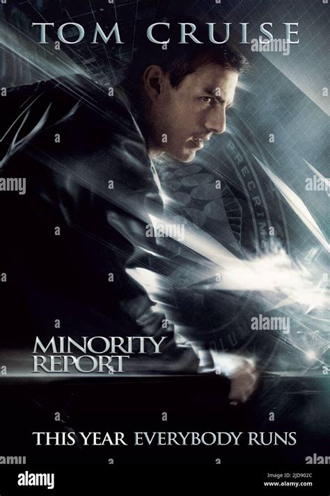 Minority report film poster hi-res stock photography and images - Alamy