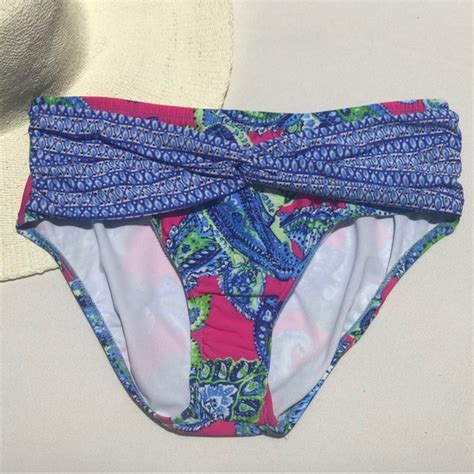 Alex Marie Swim Alex Marie Paisley Sarong Front Bikini Bottoms Poshmark
