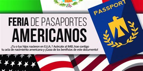 GOBIERNO DEL ESTADO PREPARA FERIA DE PASAPORTES AMERICANOS El