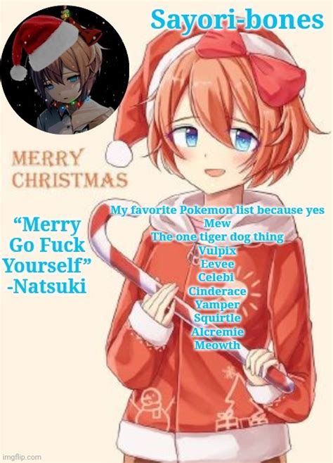 Image Tagged In Sayori S Christmas Temp Imgflip