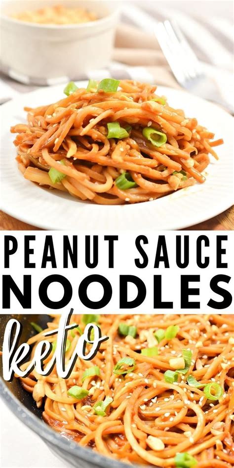 Low Carb Pasta Palmini Peanut Noodles Recipe Low Carb Vegetarian Recipes Low Carb Pasta