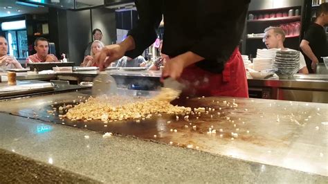 Teppanyaki With Fire Show YouTube