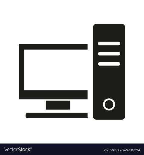 Simple Computer Vector