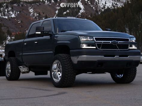 2006 Chevrolet Silverado 2500 Hd With 20x12 44 Kg1 Forged Outburst And 33145r20 Fury Offroad