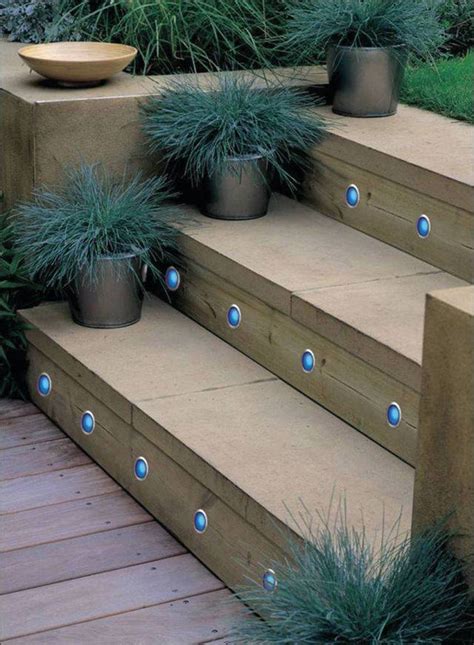 Outdoor Horizontal Step Lighting