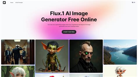 FluxAI art免费 AI 图像生成器 最新产品信息最新定价和选项 AiToolHub Net