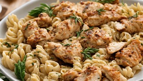 Rosemary Marinated Chicken Fusilli Your Gourmet Guru