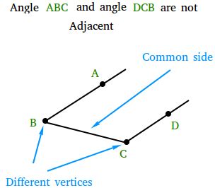 Adjacent Angles - Definition and Examples