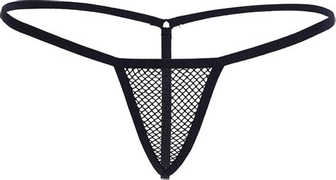 Amazon ACSUSS Womens Naughty Net G String Bikini Underwear