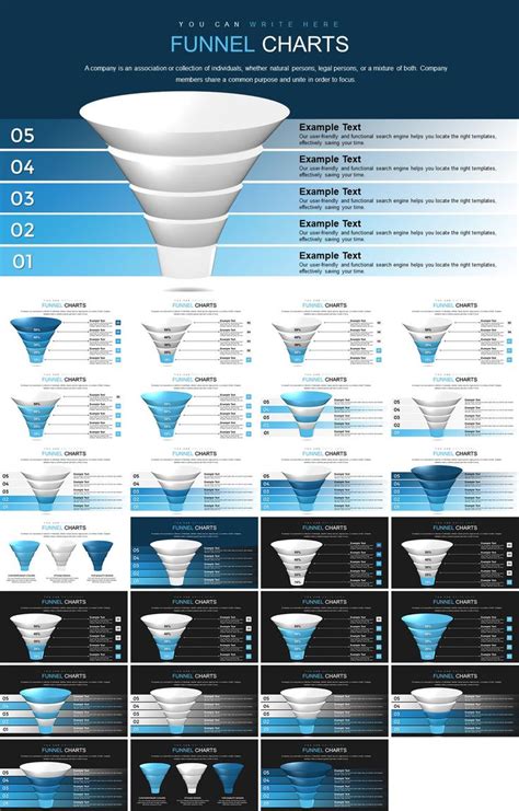 Funnel PowerPoint charts Presentation Powerpoint Chart Templates ...