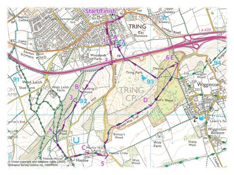 Tring Map Chiltern View Magazine