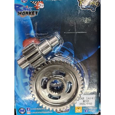 RACING MONKEY LIGHTEN GEAR 14 40 14 41 FOR MIO SPORTY MIO 1 SOUL 115