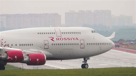 Moscow Russian Federation July Jumbo Jet Boeing Ei Xlh