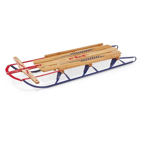 Sunnywood 55 Steel Runner Sled 210762 Sleds At Sportsmans Guide