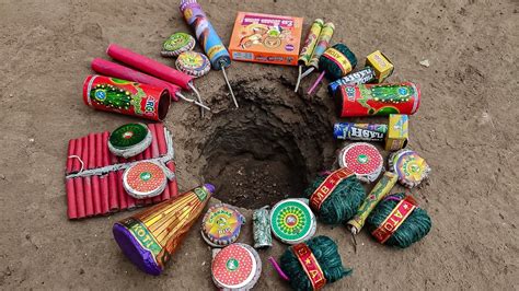 Crackers Inside A Big Hole Testing Crackers Patakhe Testing