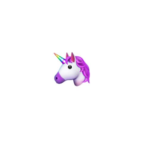 Unicorn Emoji Iphone Cute Freetoedit Sticker By Enquiesoft