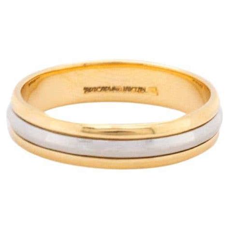 Cartier Mens Gold Love Wedding Band At 1stdibs Cartier Ring Men