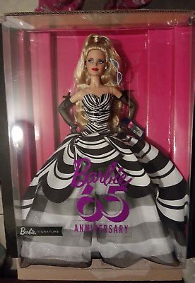 Barbie Signature 65th Anniversary Collectible Doll Blonde Hair