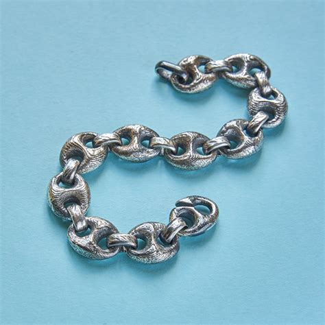 Anchor link chain bracelet – Hand Made Jewellery