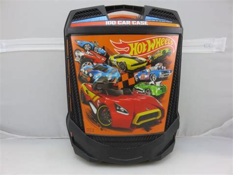 Tara Toy Corp Hot Wheels Rollin 100 Car Case For 164 Scale Vehicles