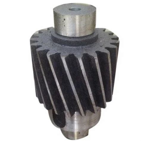 Heavy Vehicle Mild Steel Gear Shaft For Automobile Industry Size