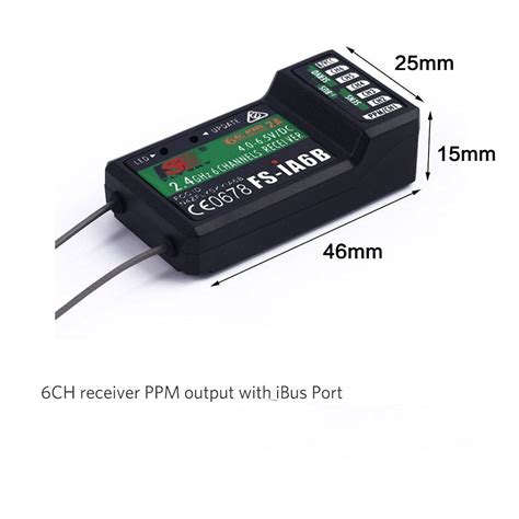 Flysky FS-i6 Transmitter / FS-iA6B Receiver Digital Proportional Radio ...
