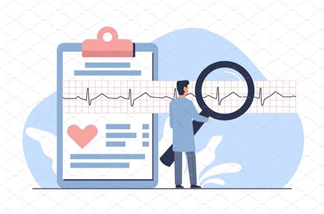 Diagnosing Cardiovascular Disease Object Illustrations Creative Market