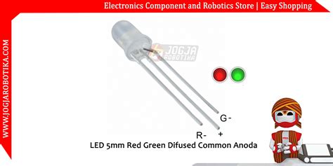 Jual Led Mm Red Green Dual Color