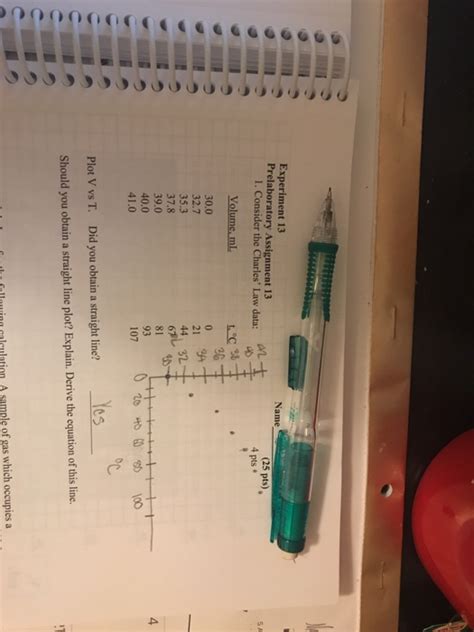 Solved Experiment Prelaboratory Assignment Name L Chegg