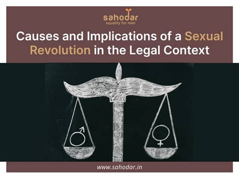 Causes And Implications Of A Sexual Revolution In The Legal Context