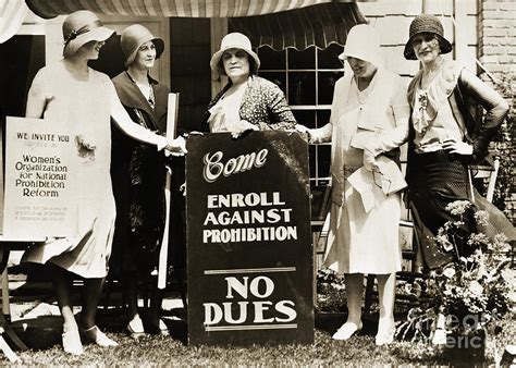 Women Against Prohibition by Bettmann