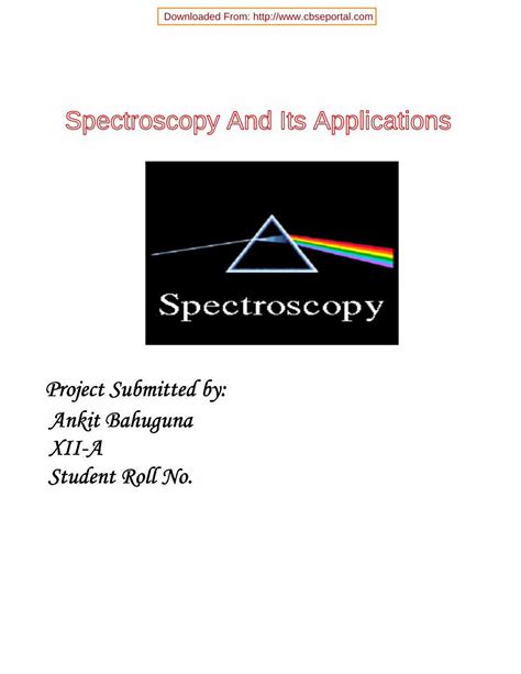 (PDF) Spectroscopy And Its Applications - DOKUMEN.TIPS