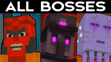 Minecraft Storymode Season 2 Episode 3 All Bosses Final Boss Youtube