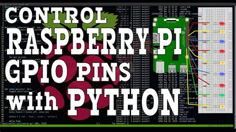 Python Program To Control Raspberry Pi Gpio Pins Youtube