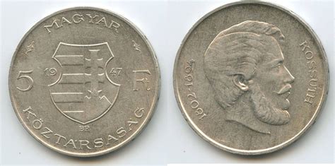 Ungarn Magyar K Zt Rsas G Forint Silber Bp Budapest M