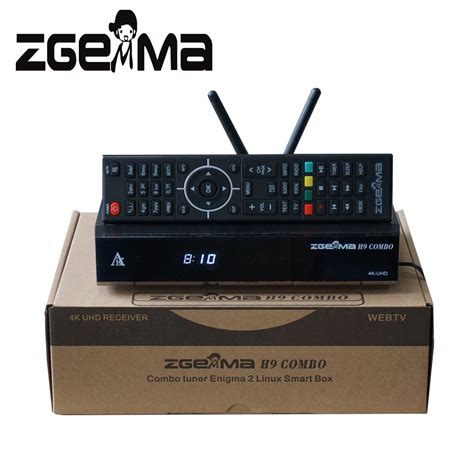 2 Ci Plus Zgemma H9 Combo UHD Hevc 4K H 265 DVB S2X T C 2 WiFi El