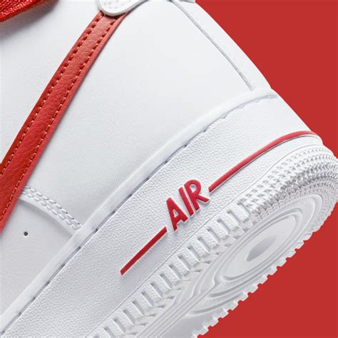 Women's Nike Air Force 1 High "White/Red" DD9624-102 | SneakerNews.com