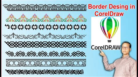 Border Desing In Coreldraw How To Make Border In Coreldraw By Kgn