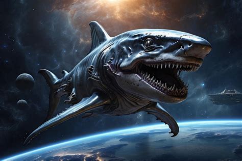 Space Shark 03 by Wolgaron on DeviantArt