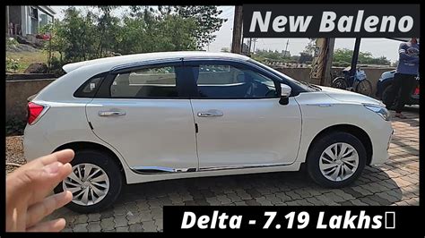 Baleno Facelift 2022 Delta Variant 719 Lakhs Only With Chrome Kit Youtube