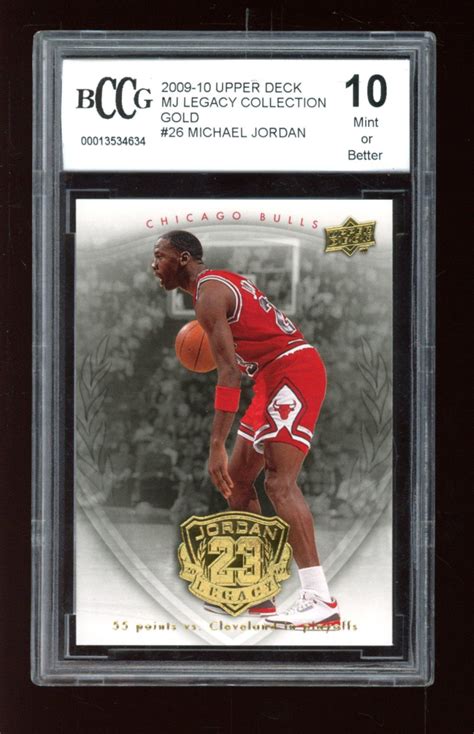 Michael Jordan 2009 10 Upper Deck Michael Jordan Legacy Collection Gold