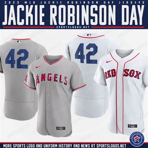 2023 MLB Jackie Robinson Day Jerseys & Caps Revealed – SportsLogos.Net News