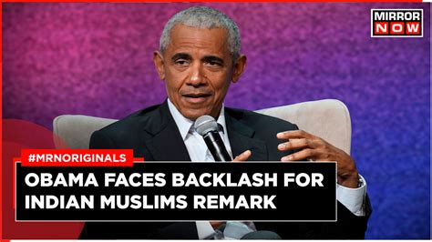 Us Religious Freedom Panel Ex Chief Slams Obama For Remark On Indian Muslims Times Now