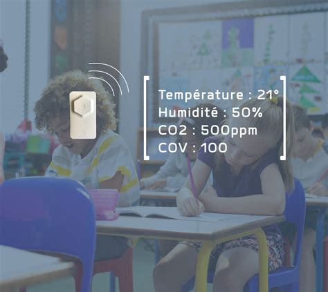 Capteur IoT CO2 Température NB IOT LTE M Adeunis