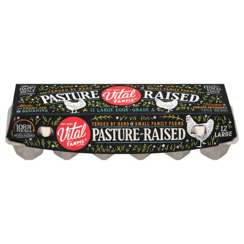 Save On Vital Farms Pasture Raised Large Brown Eggs Order Online Delivery Food Lion