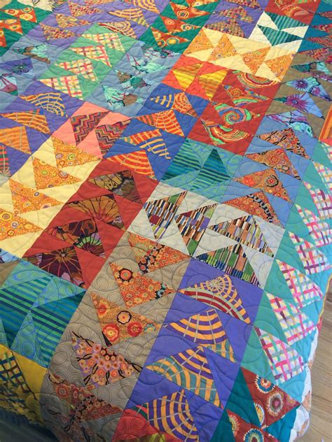 25 Proper Kaffe Fassett Quilts Colour Ideas Kaffe Fassett Quilts Flying Geese Quilt Colorful