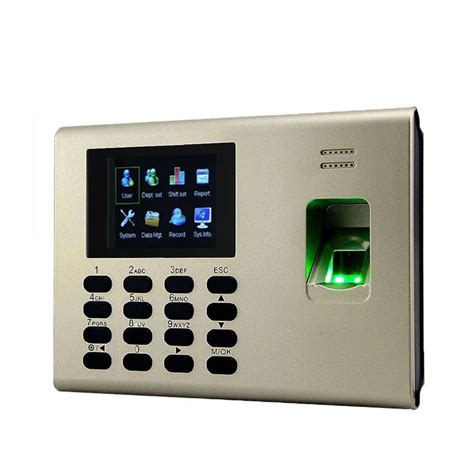 USB IP RFID Card Fingerprint Recognition Time Attendance Machine Time