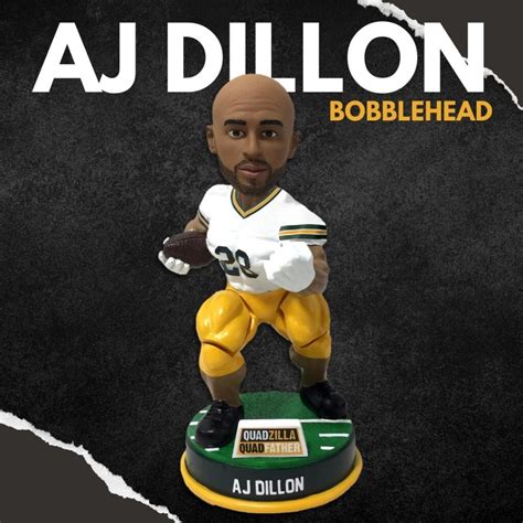 Aj Dillon Bobblehead With Bobbling Quads Unveiled Door County Today