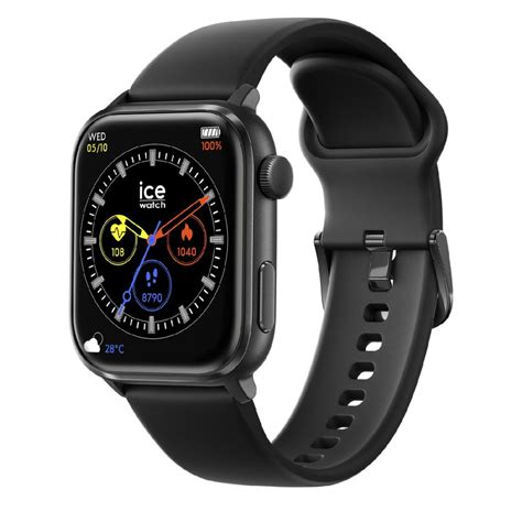 Montre Connect E Mixte Ice Smart Black Amoled Sur